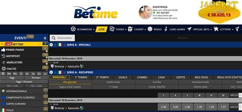 bettime scommesse.